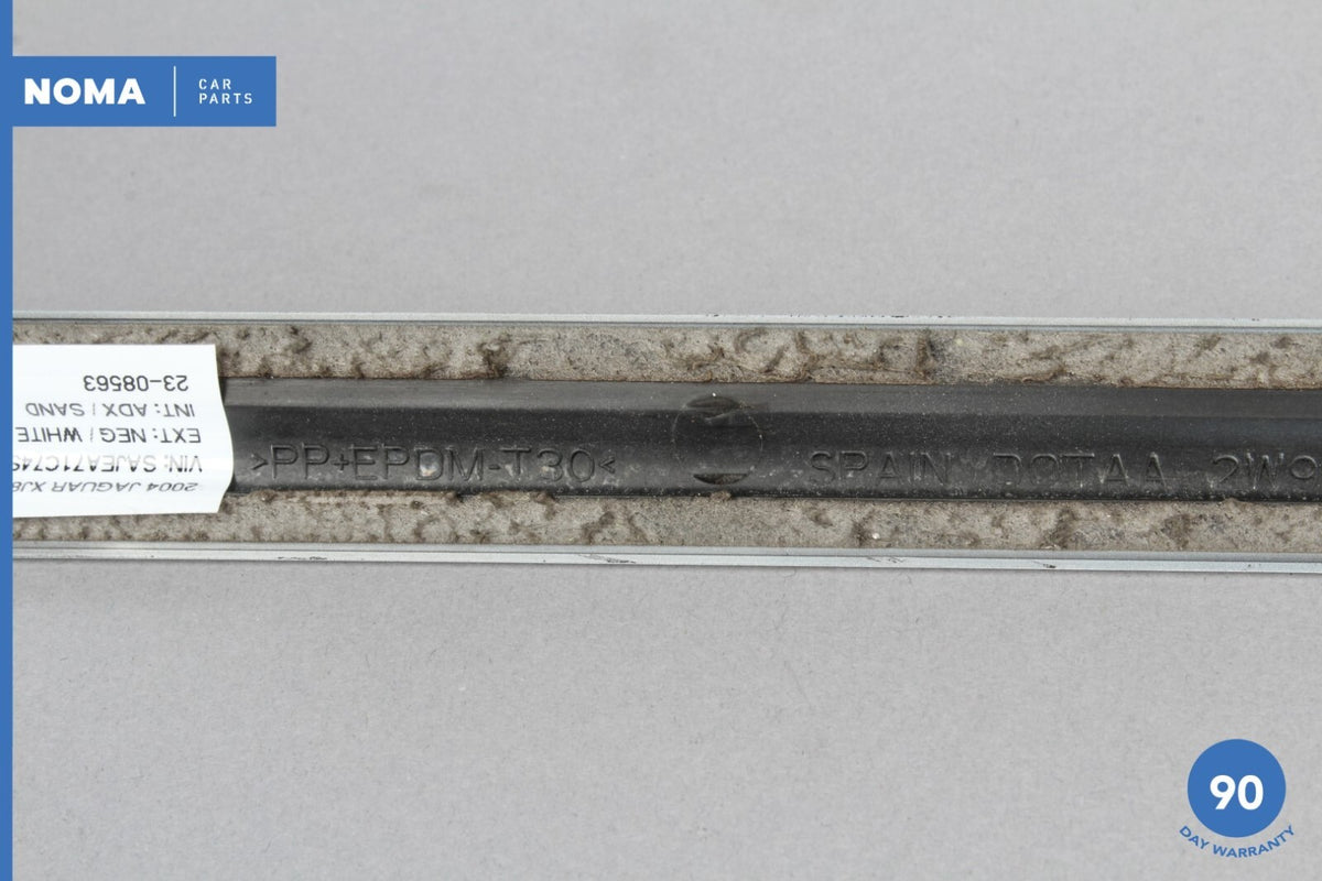 04-09 Jaguar XJ8 XJR X350 SWB Rear Left Side Door Exterior Molding Trim OEM - photo 14