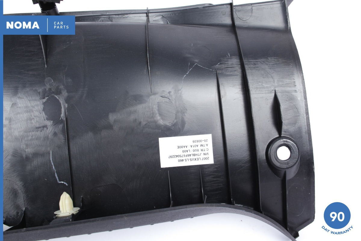 07-09 Lexus XF40 LS460 Rear Trunk Latch Trim Cover Scuff Panel 58387-50020 OEM - photo 12
