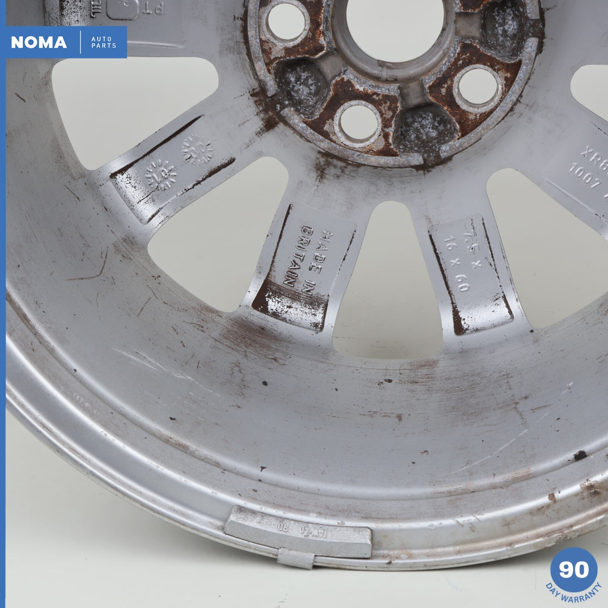 01-05 Jaguar S-Type X200 7.5Jx16 16" Spirit 10 Spoke Alloy Road Wheel Rim OEM - photo 14