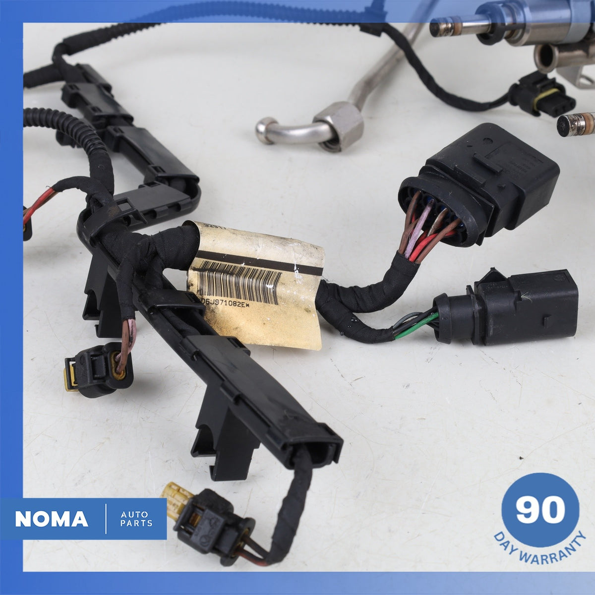 10-18 Audi 8U Q3 Q5 A4 A5 TT 2.0L Fuel Gas Rail w/ Injectors 06J133317M OEM - photo 17