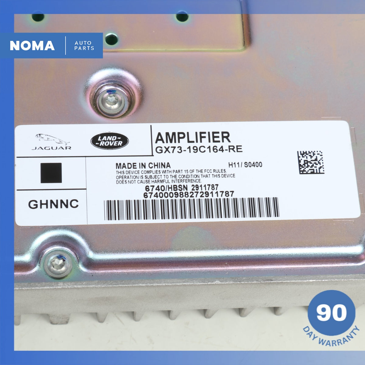 17-18 Jaguar X761 F-Pace XE 600W Meridian Stereo Audio Amplifier OEM 77k - photo 11