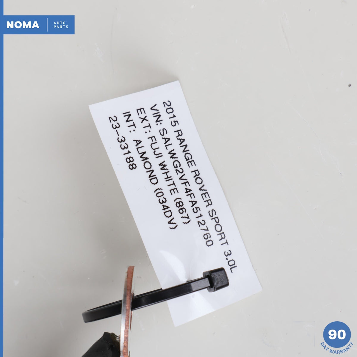 14-15 Range Rover Sport L494 Battery To Earth Negative Cable CK5214301CC OEM - photo 11