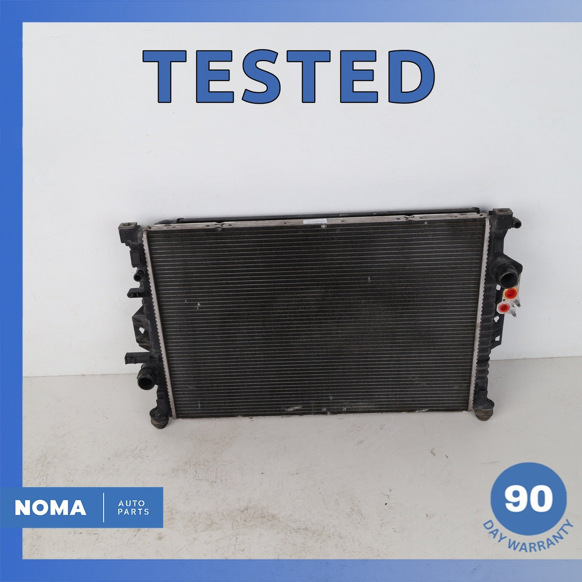 08-17 LR Evoque L538 L550 Engine Cooling Radiator w/ Condenser OEM - photo 1