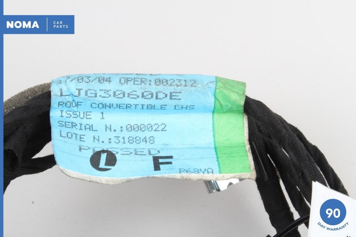 03-06 Jaguar XK8 X100 Convertible Left Driver Side Roof Wire Wiring Harness OEM - photo 8