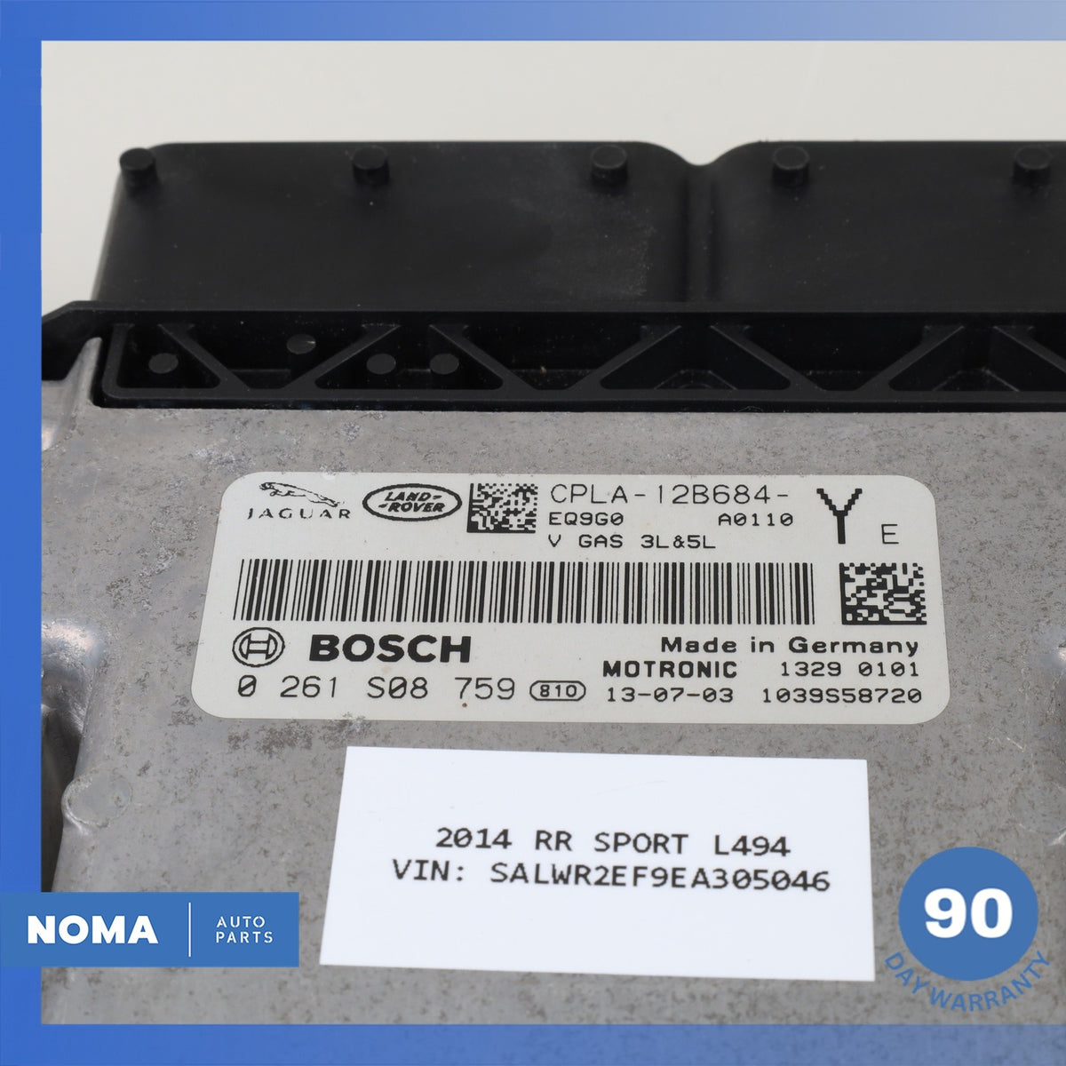 LR Range Rover Sport L494 L405 ECM ECU Engine Control Module Computer OEM - photo 8