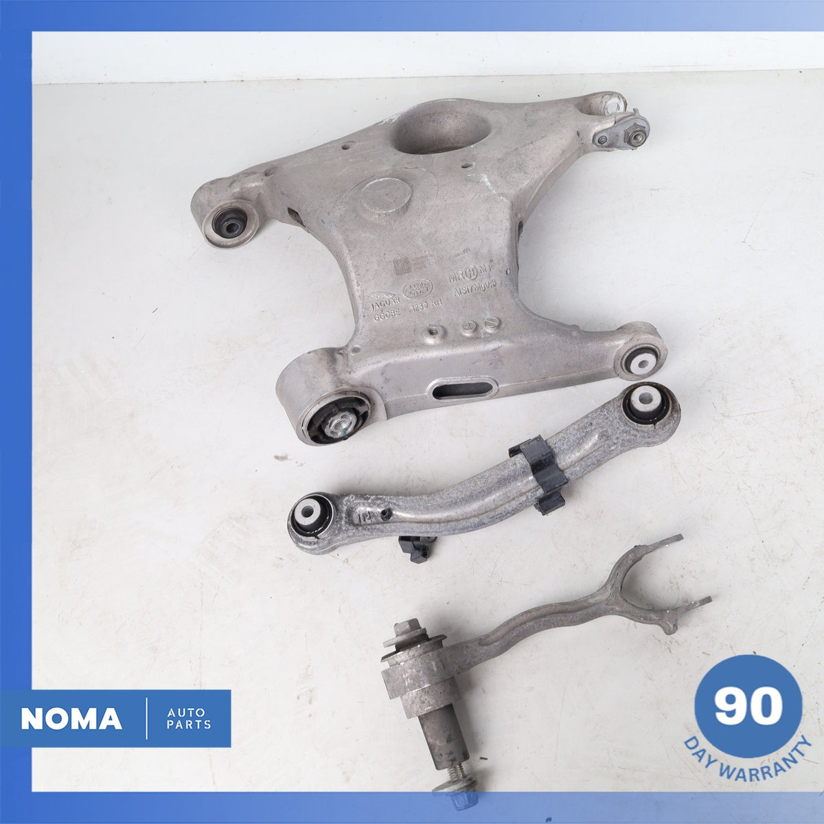 17-24 Jaguar X760 XE XF Rear Right Lower Side Suspension Control Arm Set OEM - photo 12