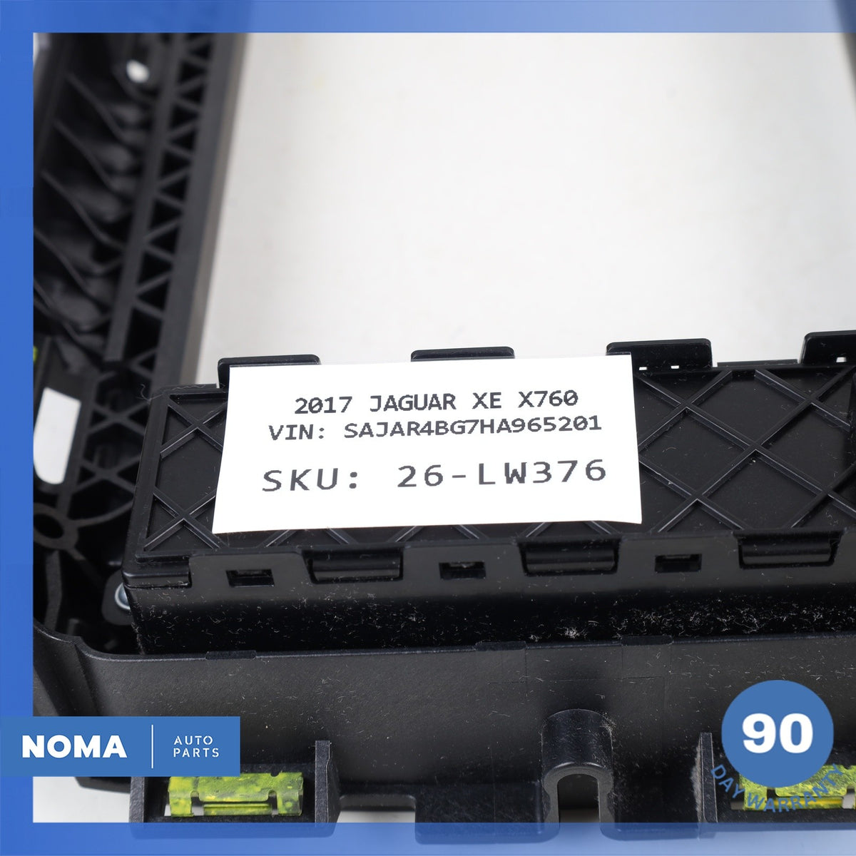 17-18 Jaguar X760 XF Radio Screen Display Bezel Trim Switch Panel OEM - photo 14