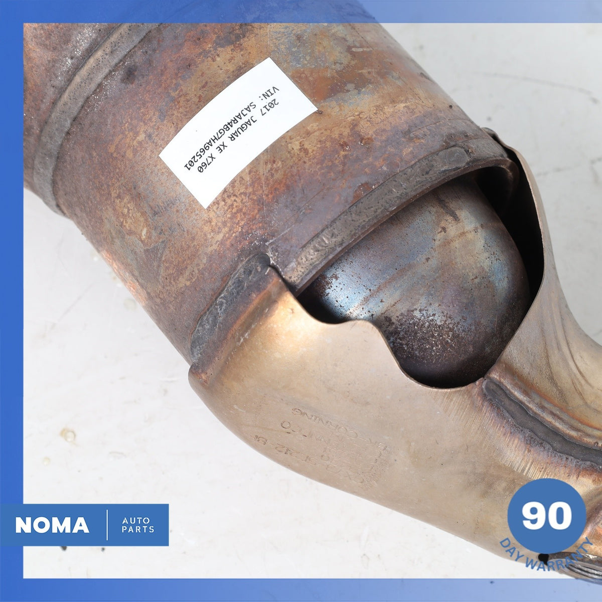 16-17 Jaguar X760 XE XF 2.0L Engine Exhaust Downpipe GX735E212BF OEM - photo 5