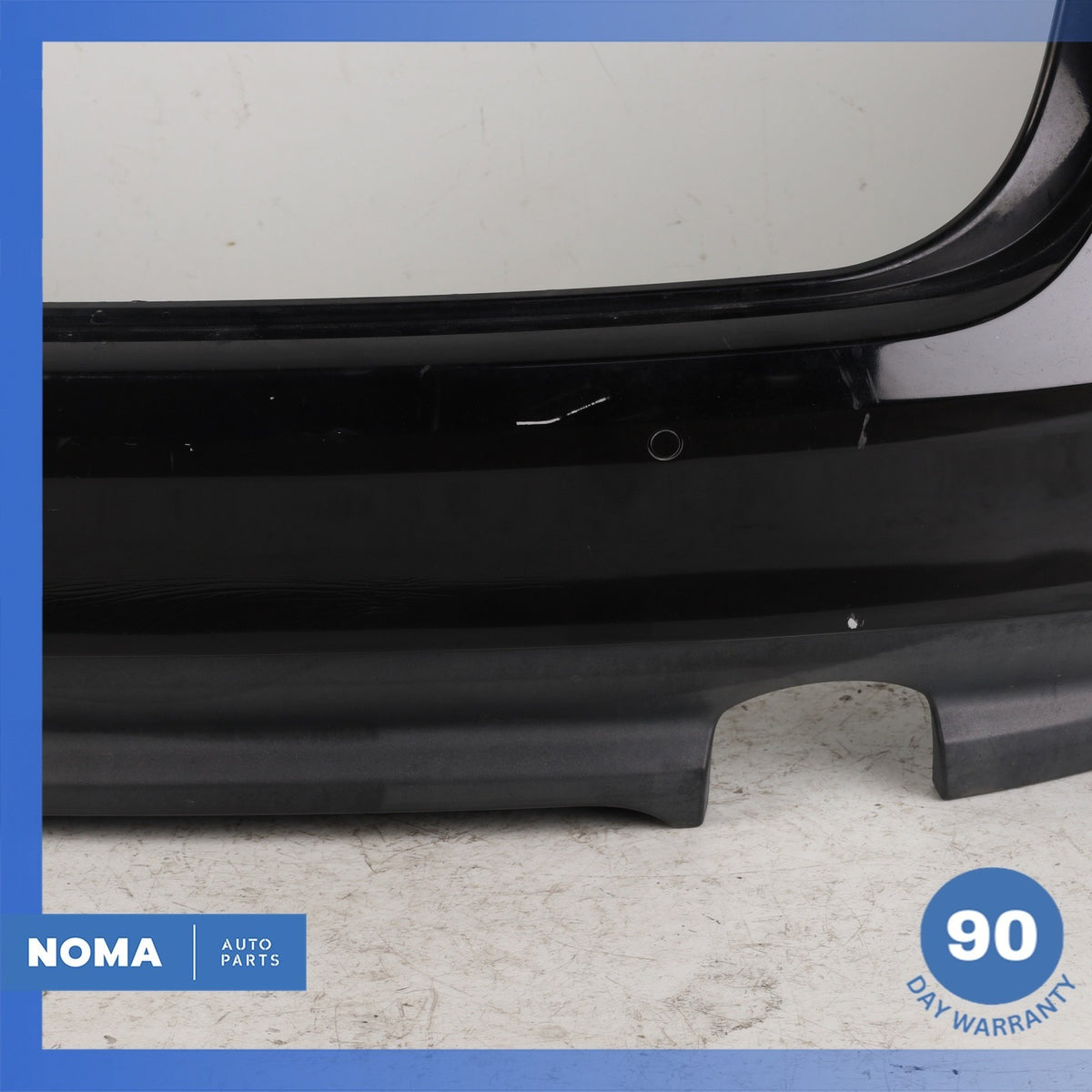 16-20 Jaguar X260 XF Base Rear Bumper Cover Panel Black T2H4208 OEM - photo 4
