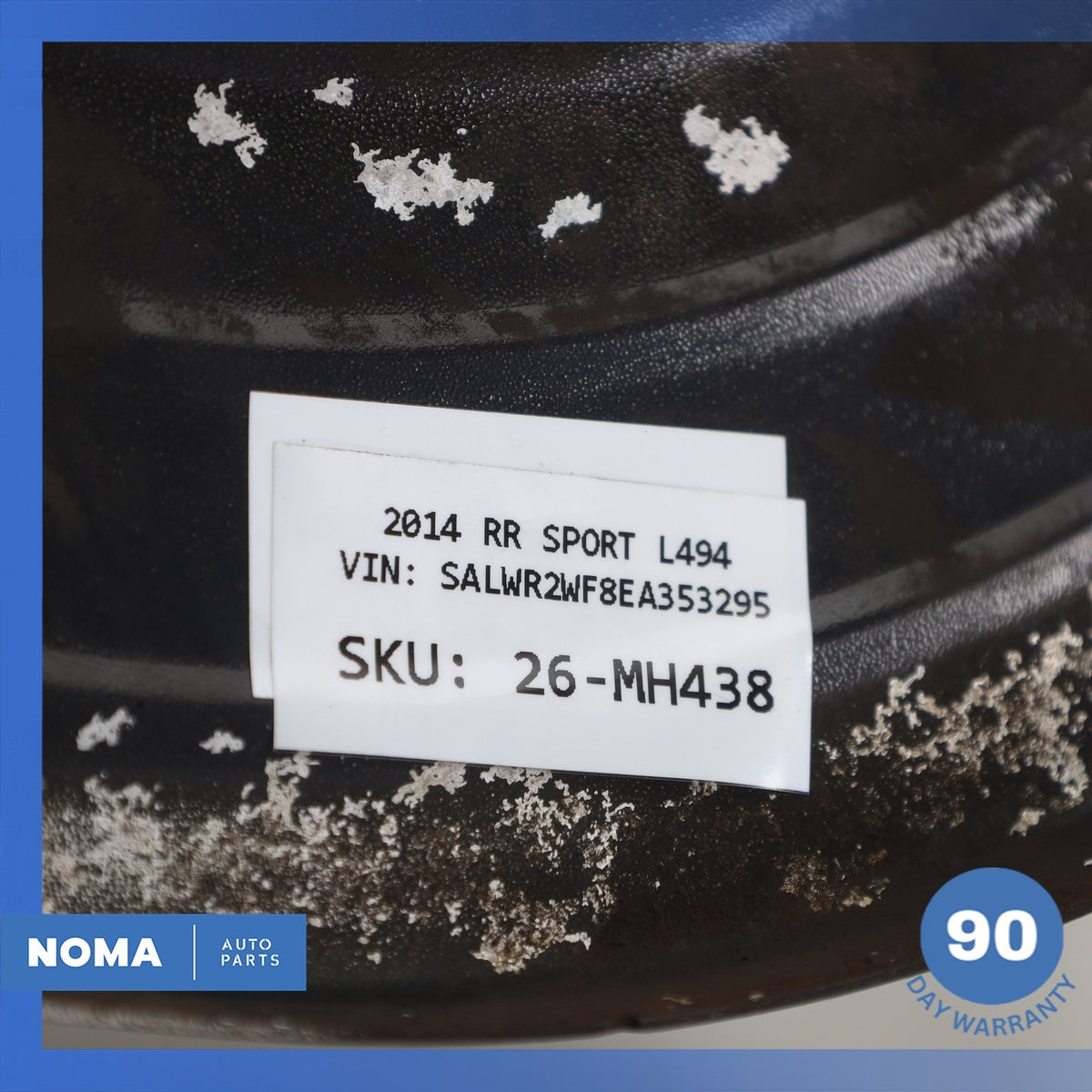 14-17 LR Range Rover L494 L405 Rear Right Spindle Knuckle Hub w/ Shield OEM - photo 15