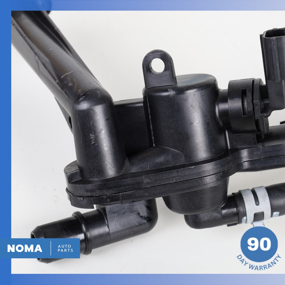 13-23 Jaguar X152 F-Type Thermostat Housing Water Outlet Pipe DX2318N348AA OEM - photo 14