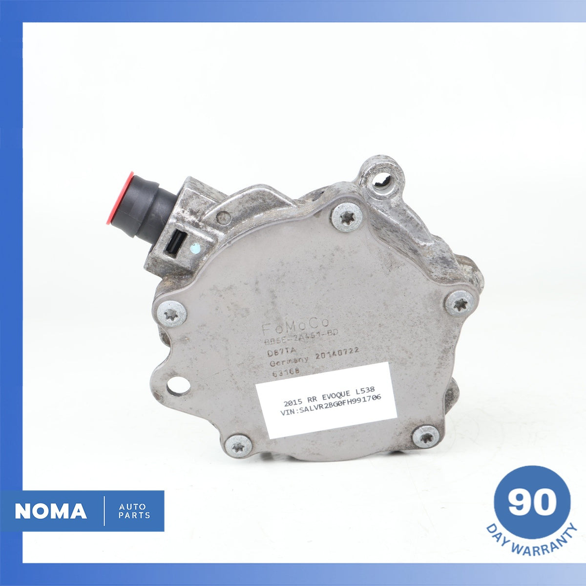 LR Range Rover Evoque L538 Vacuum Brake Pump Assembly OEM - photo 8