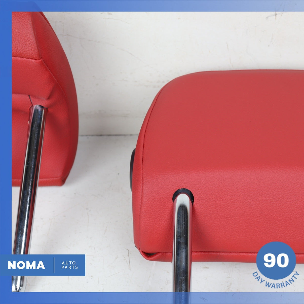 17-19 Jaguar X760 XE Rear Head Rest Headrest Set Red T2H22127 OEM - photo 9