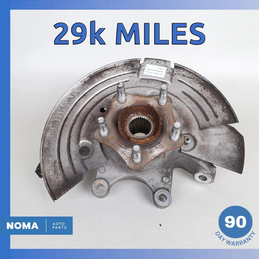 21-24 Jaguar X152 F-Type Rear Left Side Spindle Knuckle Hub w/ Shield OEM 29k - photo 1