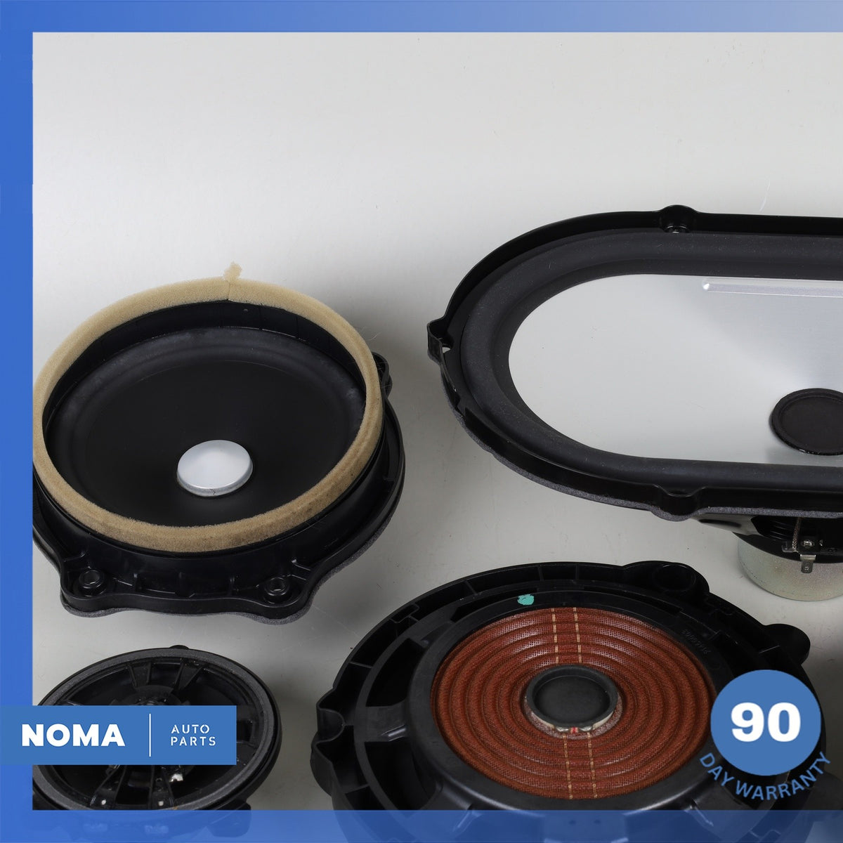 10-12 LR Range Rover L322 Harman Interior Subwoofer Tweeter Speaker set OEM - photo 8