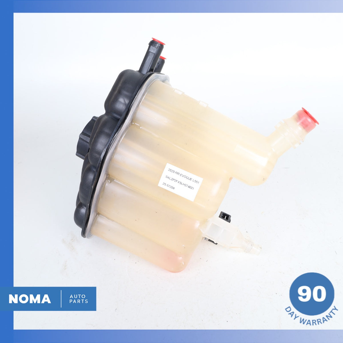 2020 Range Rover Evoque L551 Engine Motor Coolant Expansion Tank w/ Cap OEM - photo 10