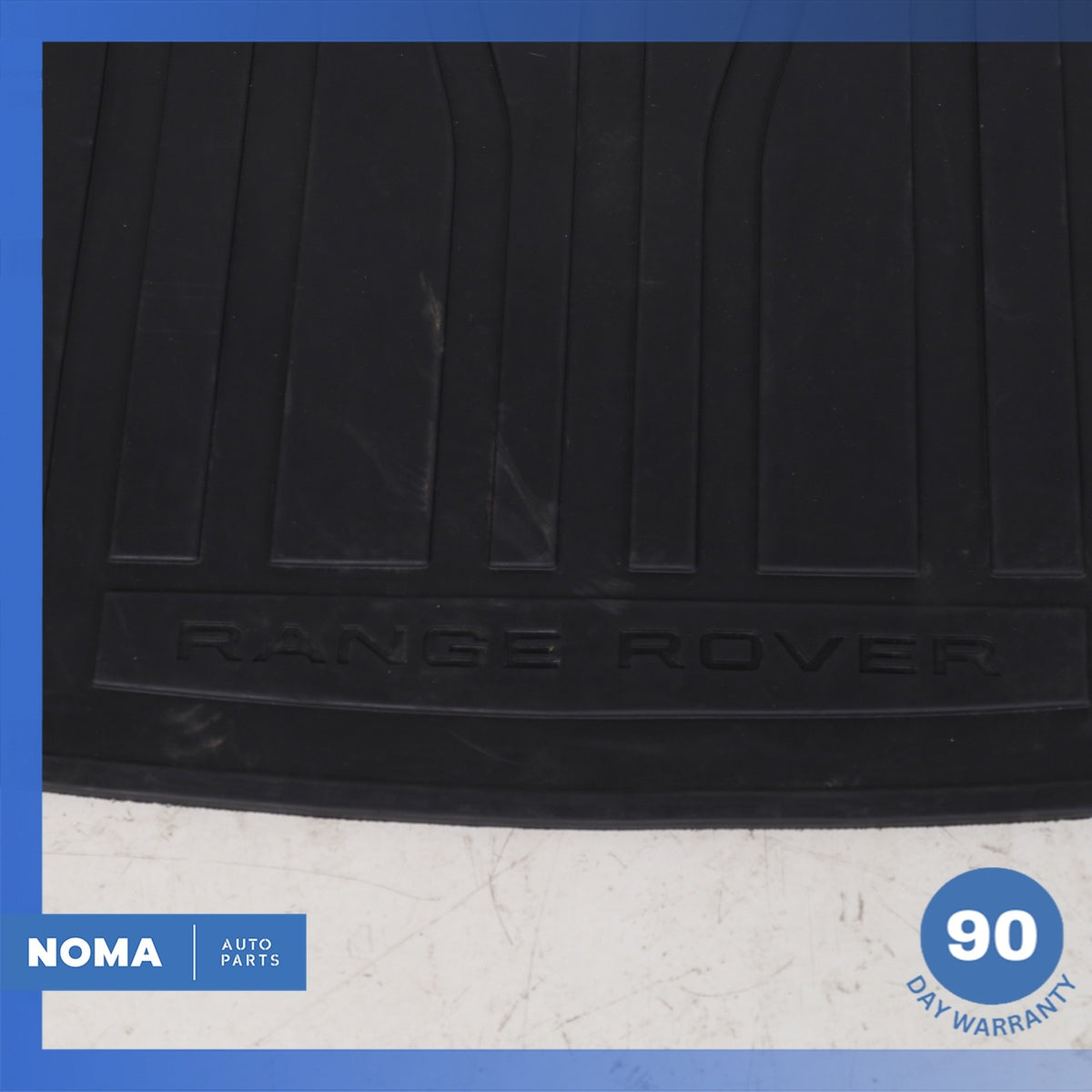 12-19 LR Range Rover L538 Rear Back Trunk Boot Cargo Rubber Floor Mat OEM - photo 7