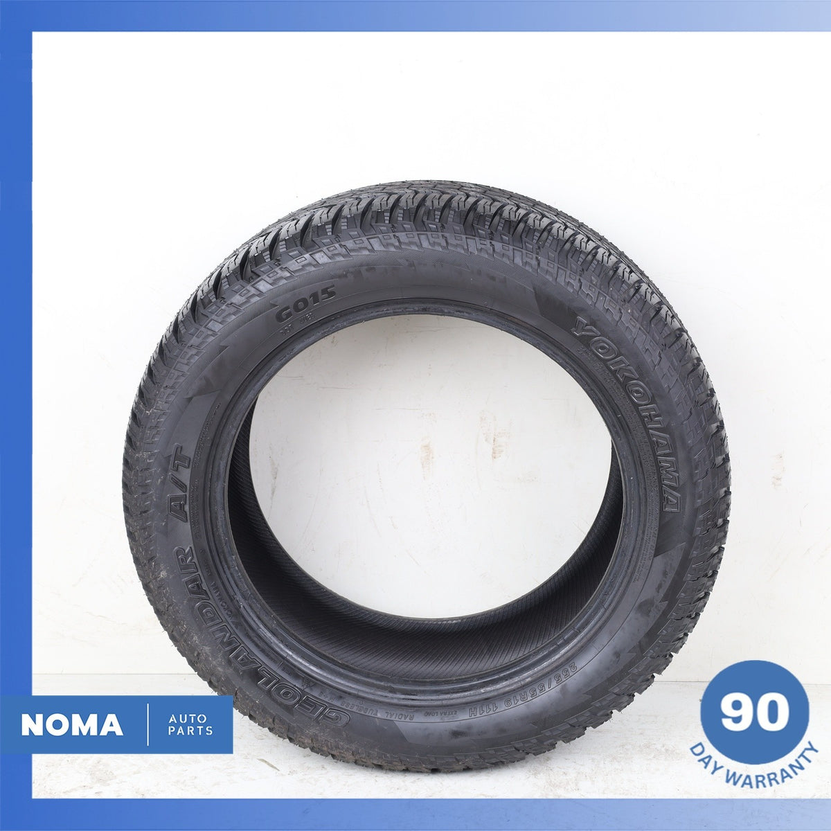 255/55R19 Yokohama Geolandar AT G015 255 55 R19 111H XL 12.5/32" DOT:4321 Tire - photo 1