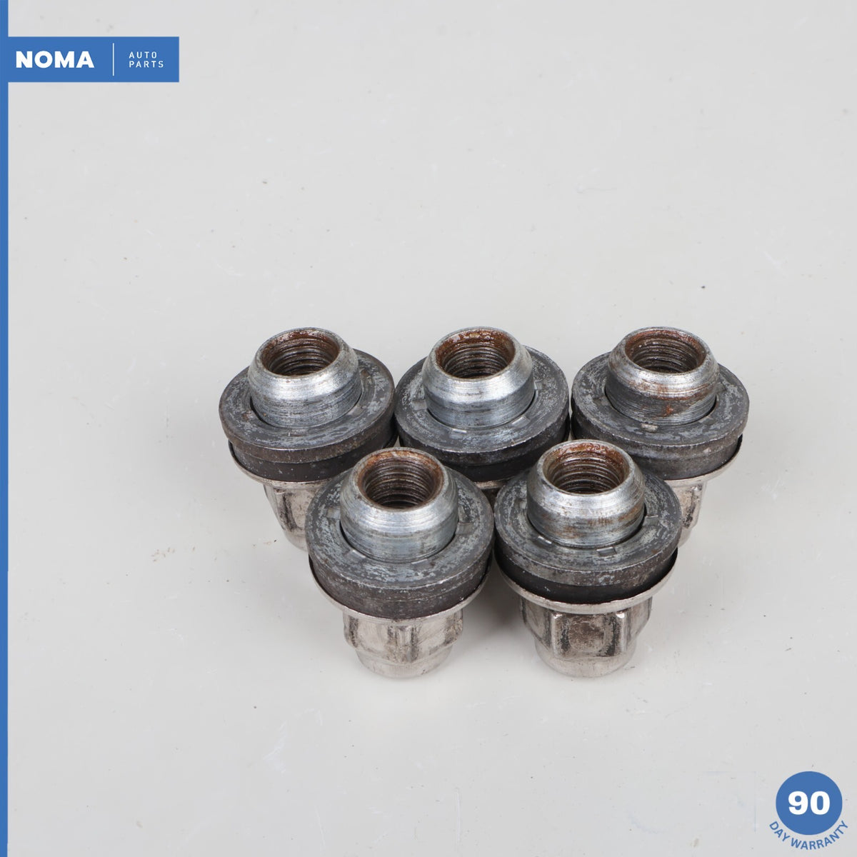 04-09 Jaguar XJ8 XJR VDP X358 Wheel Lug Nuts Bolts Set of 5 1X431012AA OEM - photo 4
