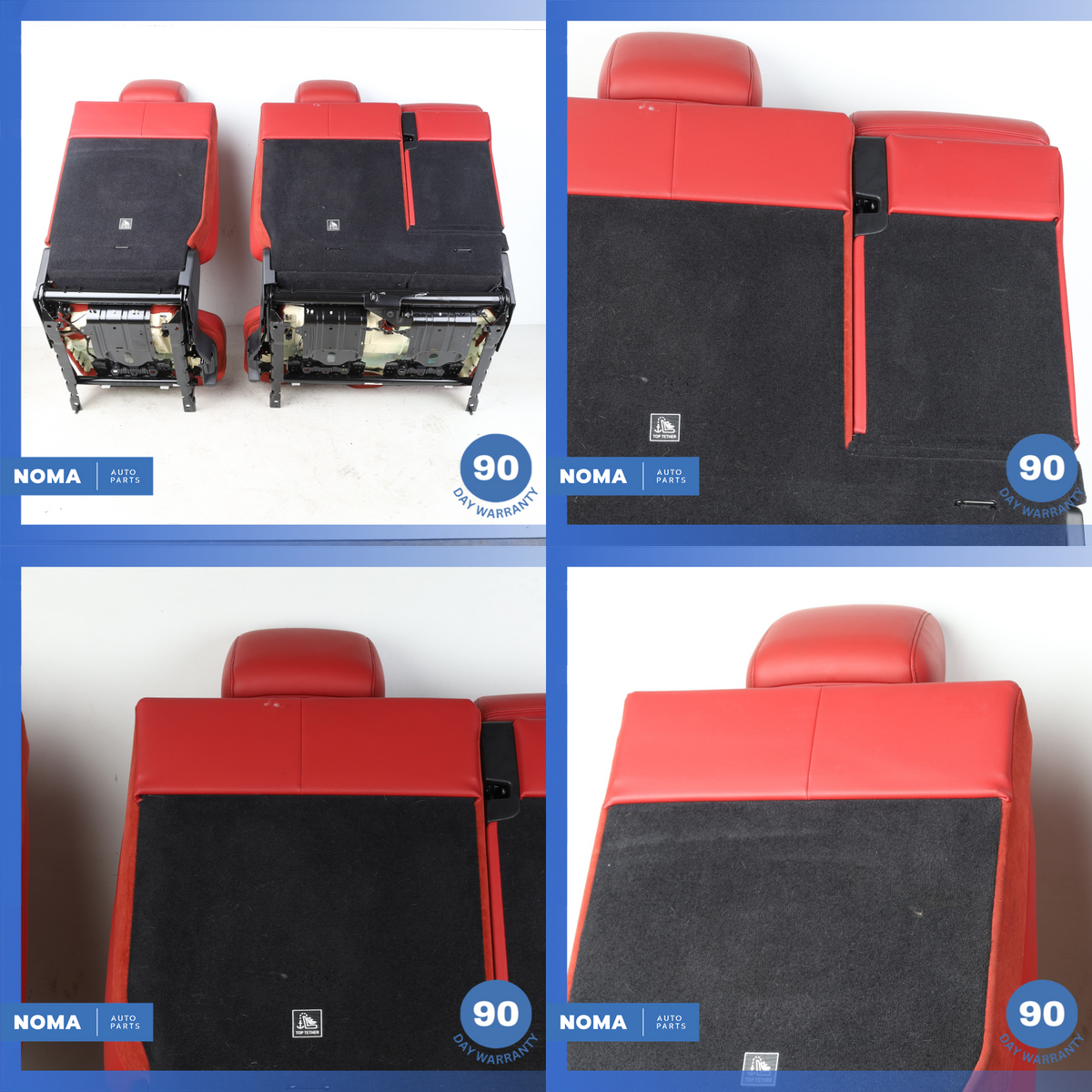 14-17 LR Range Rover Sport L494 Rear Left & Right Seat Cushion Set w/ Frame OEM - photo 22