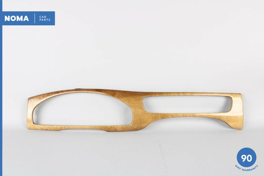 03-08 Jaguar S-Type X202 Dashboard Instrument Gauge Cluster Bezel Trim Wood OEM - photo 1