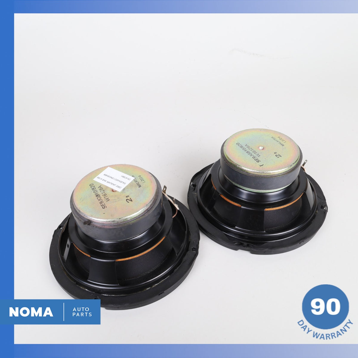 2002 Jaguar XK8 X100 Parcel Shelf Right & Left Audio Sound Loud Speaker Set OEM - photo 7