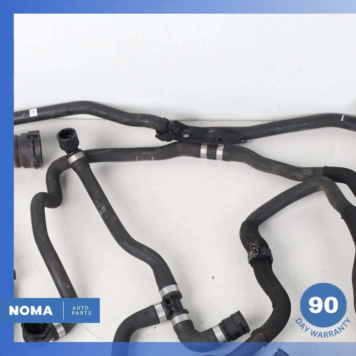 16-19 BMW G12 740i 540i Engine Radiator Cooling Hose Pipe Set OEM - photo 4