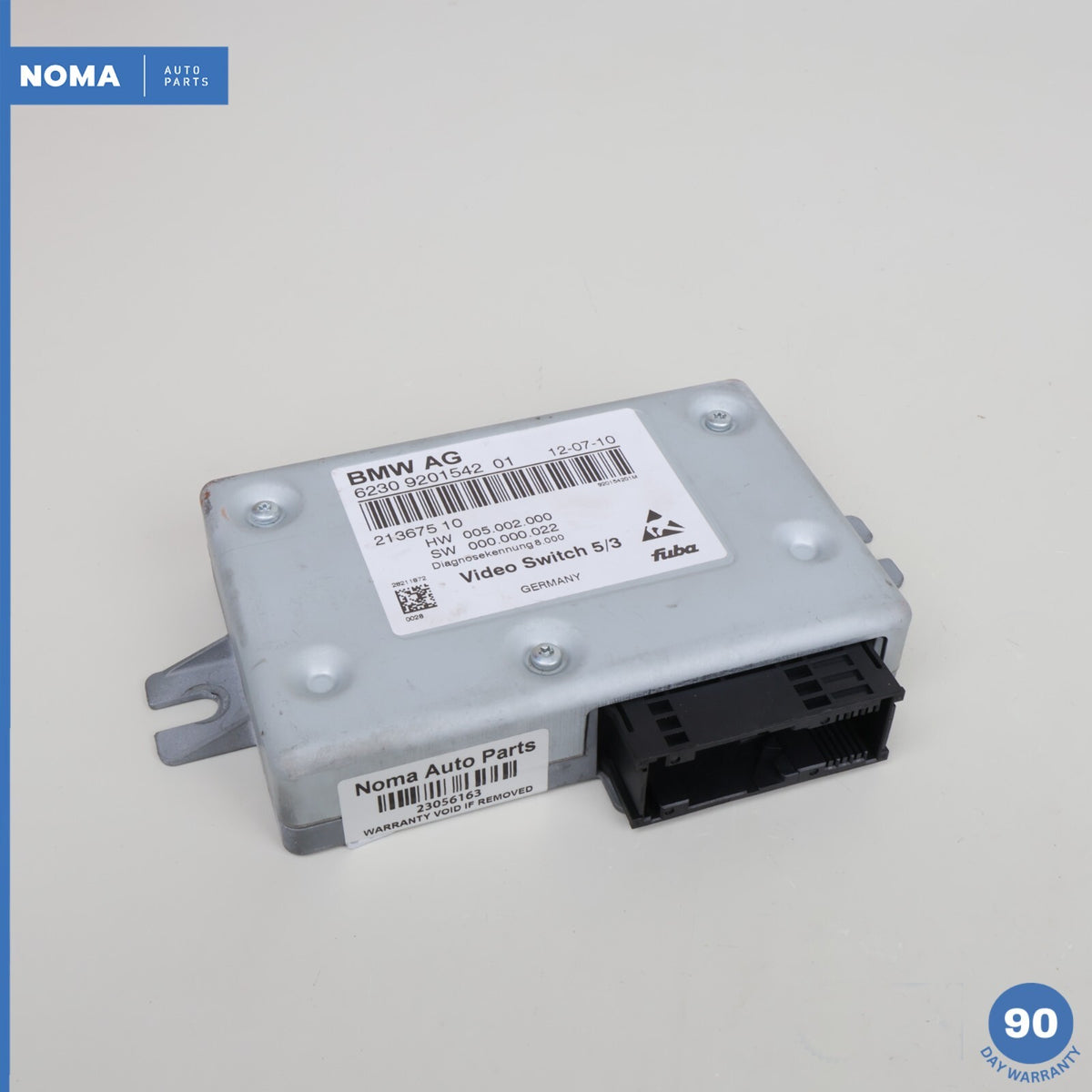 09-15 BMW 750Li F01 F02 Optional Video Switching Module 65509201542 OEM - photo 1