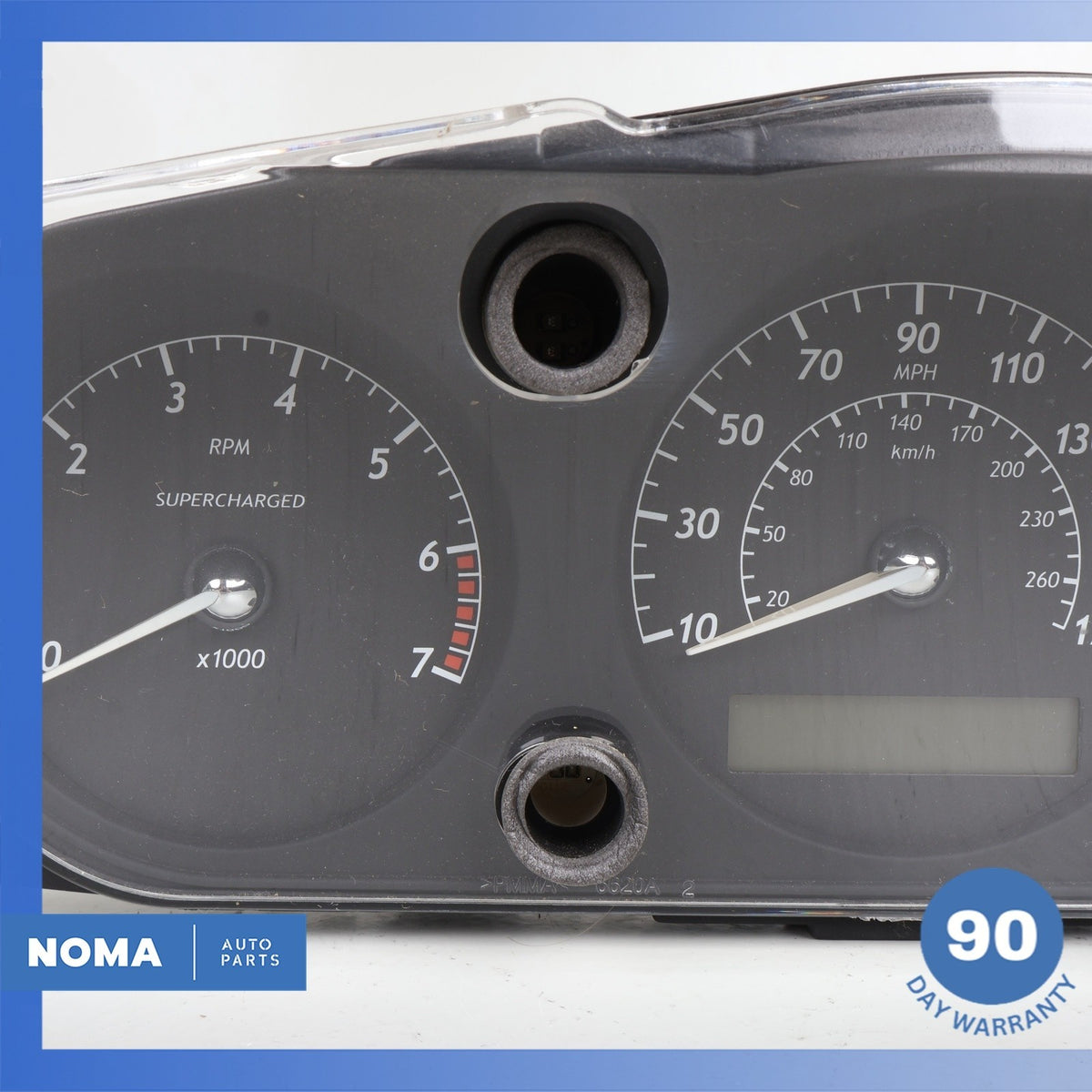 04-05 Jaguar X350 XJR Super V8 Instrument Speedometer Gauge Cluster C2C18458 OEM - photo 5