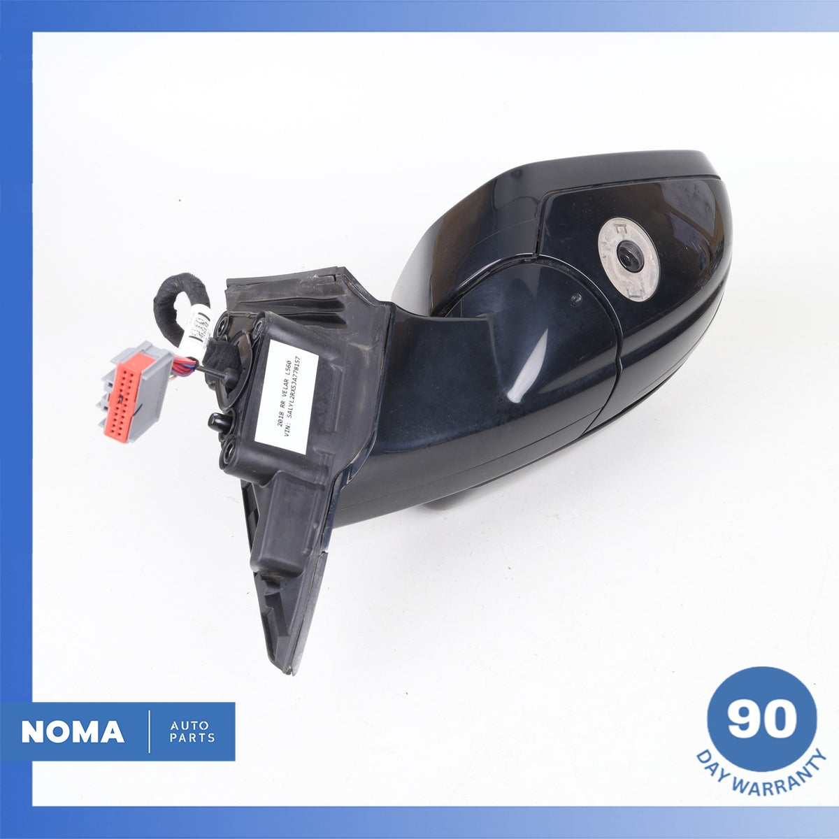 18-20 LR Range Rover L560 Velar Right Rear View Door Mirror w/ Blind Spot OEM - photo 17