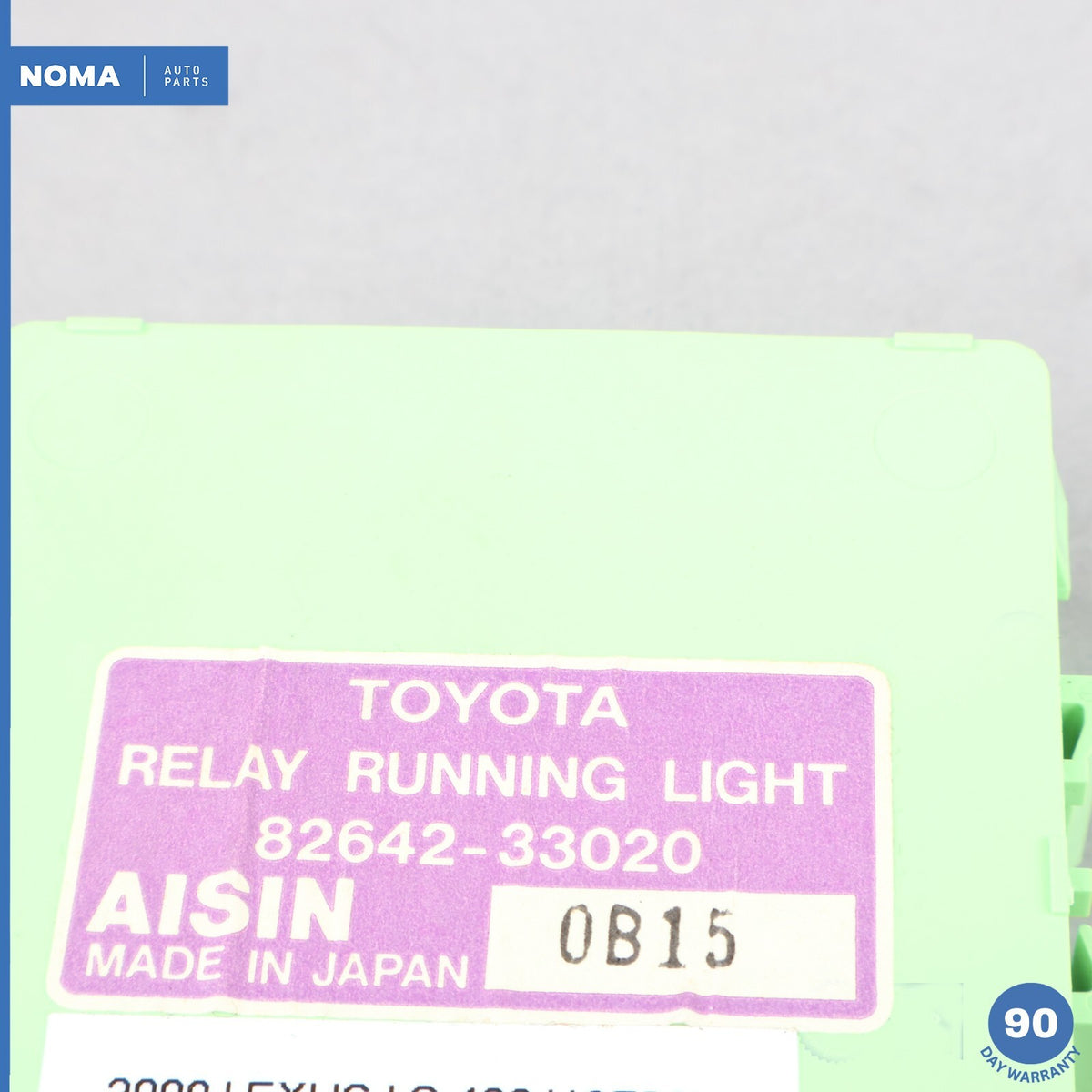 97-00 Lexus LS400 XF20 Relay Running Light Control Module 82642-33020 OEM - photo 4