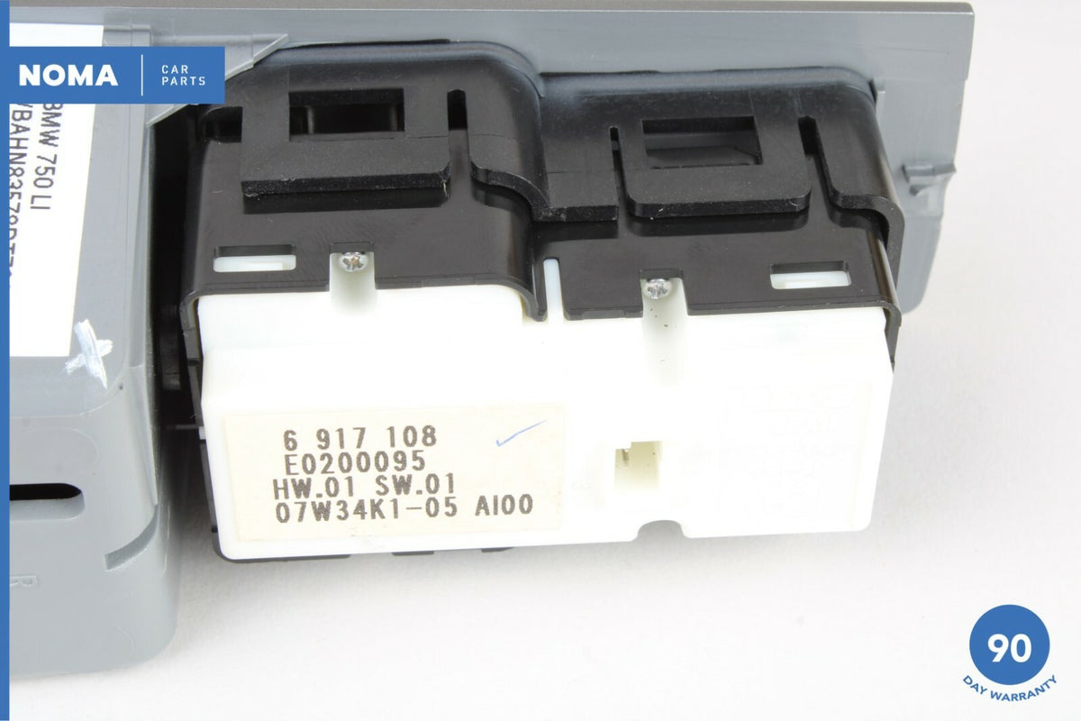 01-08 BMW 750Li E66 Rear Right Passenger Side Door Window Regulator Switch OEM - photo 8