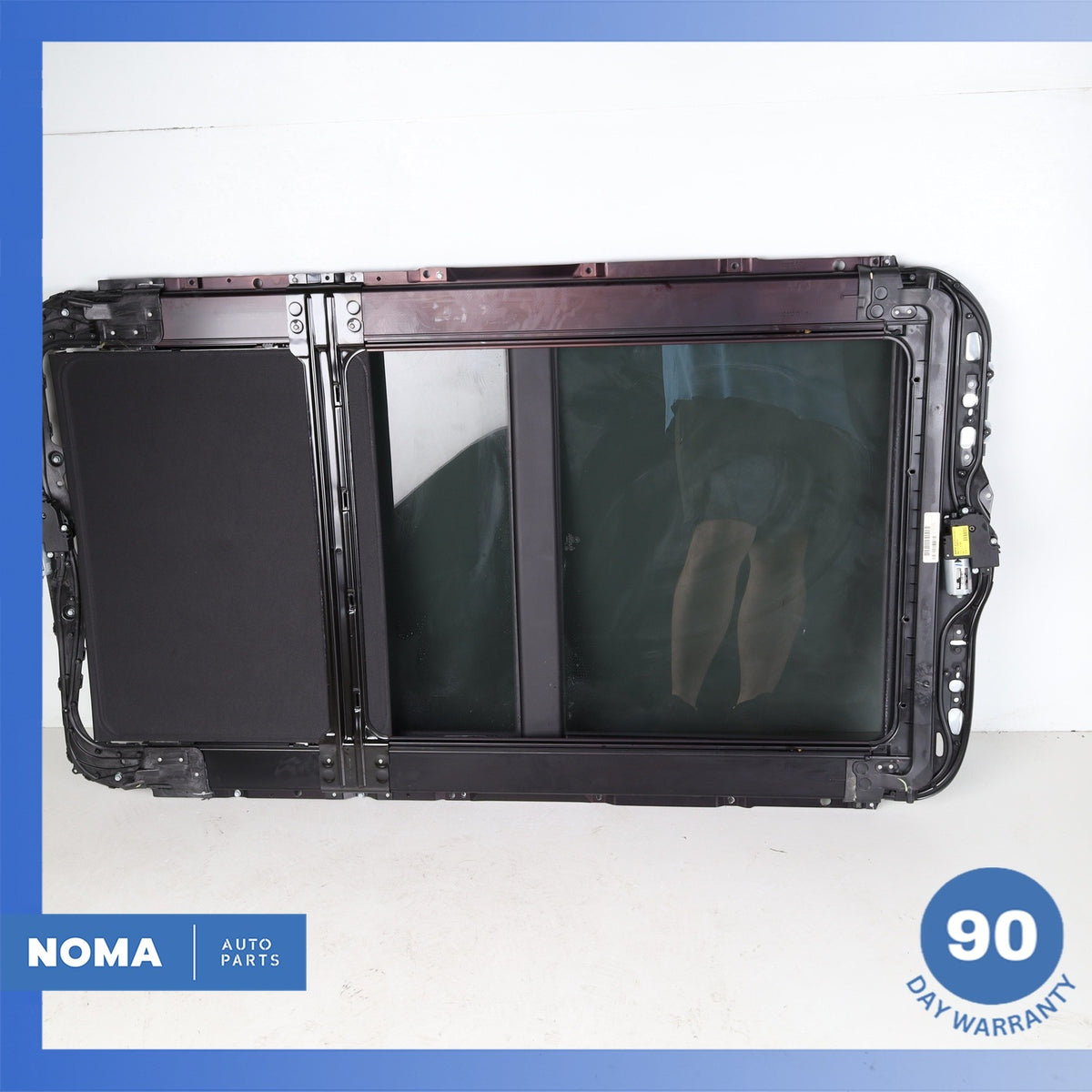 14-17 BMW F15 X5 Panoramic Sunroof Sun Roof Glass Frame 51448059025 OEM - photo 10