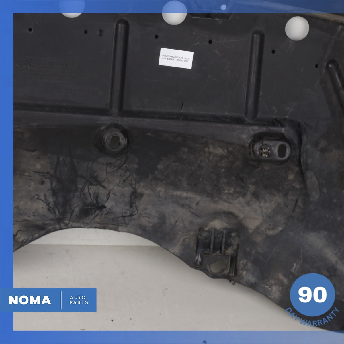 15-23 Dodge LD Charger Front Bumper Splash Shield Valance Panel Cover OEM - photo 20