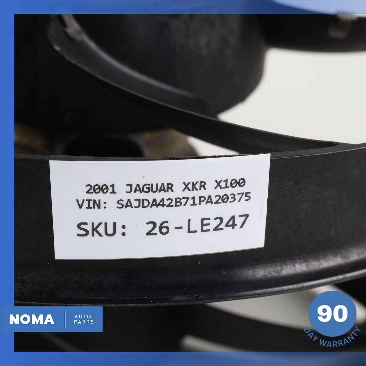00-02 Jaguar X100 XKR 4.0 Engine Radiator Cooling Fan Motor Set MJB4270BC OEM - photo 24