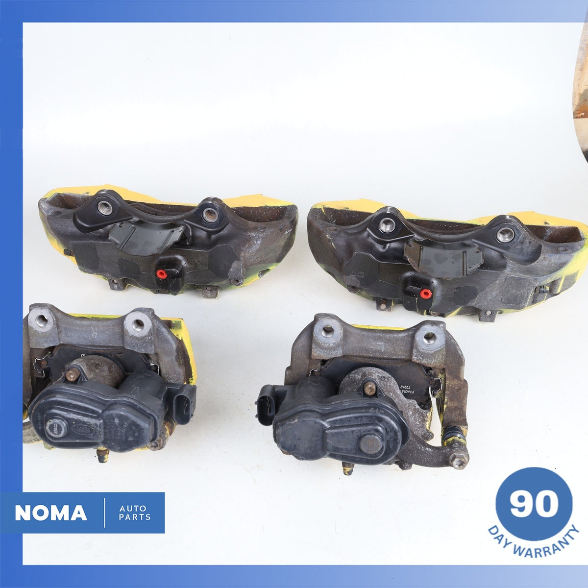 13-17 Range Rover L405 L494 Front & Rear Side Brake Caliper Set of 4 OEM - photo 13