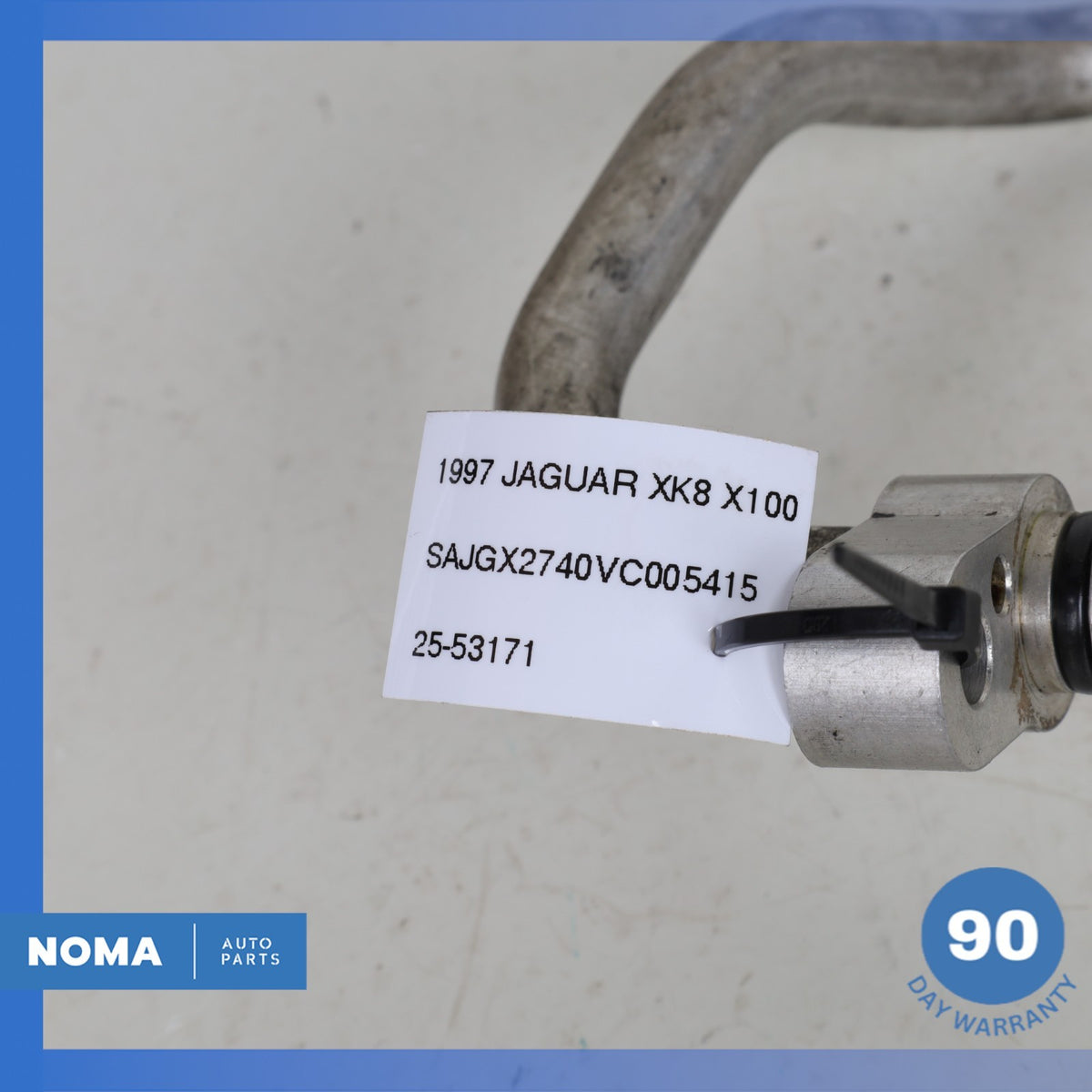 97-99 Jaguar X100 XK8 A/C AC Air Conditioning Hose Line Pipe MJA7340AE OEM - photo 12