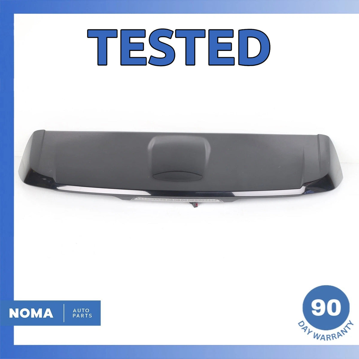 12-16 LR Range Rover Evoque L538 4DR Rear Trunk Spoiler Wing w/ Brake Light OEM - photo 1