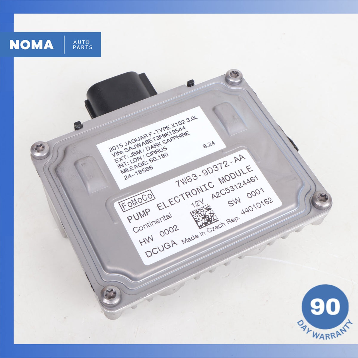 07-24 Jaguar x152 F-Type XJL XF Gas Fuel Pump Control Module 7W839D372AA OEM - photo 8