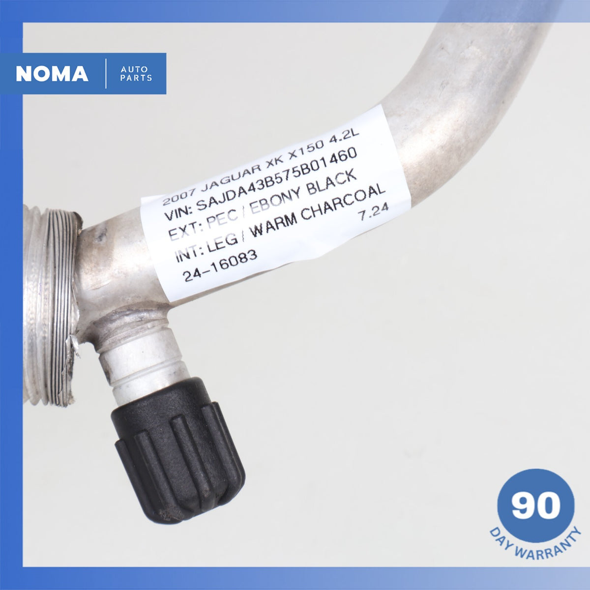 07-09 Jaguar X150 XK XKR AC A/C Air Conditioning Hose Pipe 6W8319N617AF OEM - photo 14