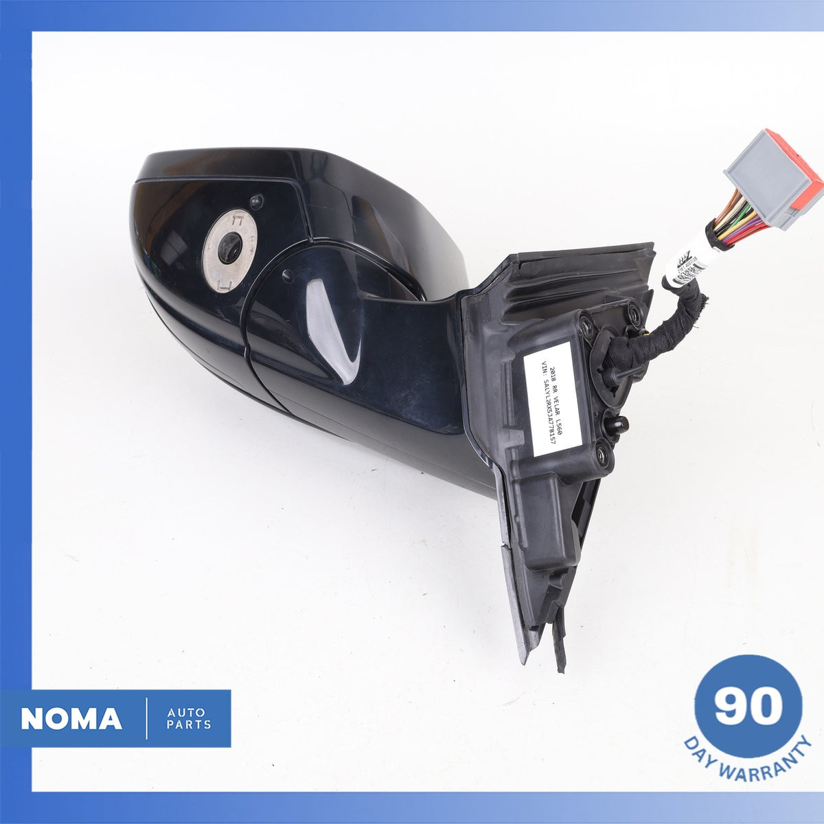 18-20 LR Range Rover L560 Velar Left Rear View Door Mirror w/ Blind Spot OEM - photo 11