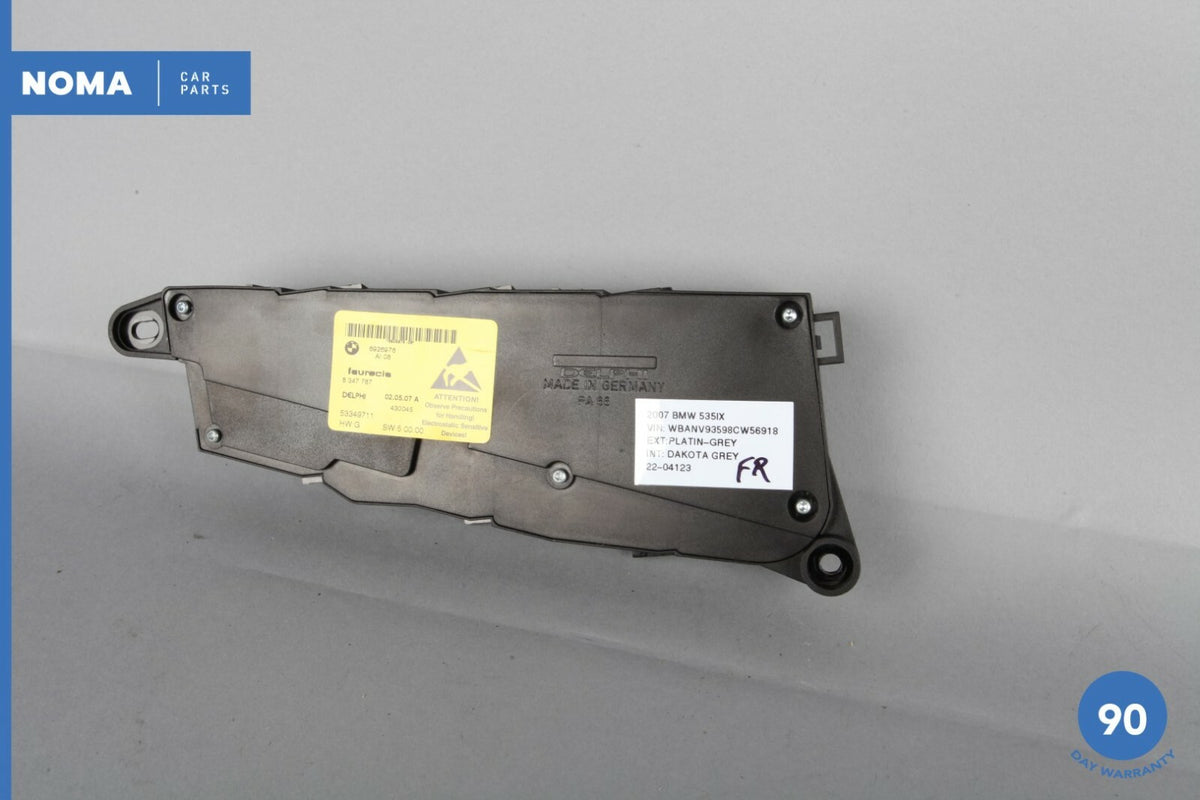 04-10 BMW 535xi E60 Front Right Side Power Seat Adjustment Control Switch OEM - photo 4