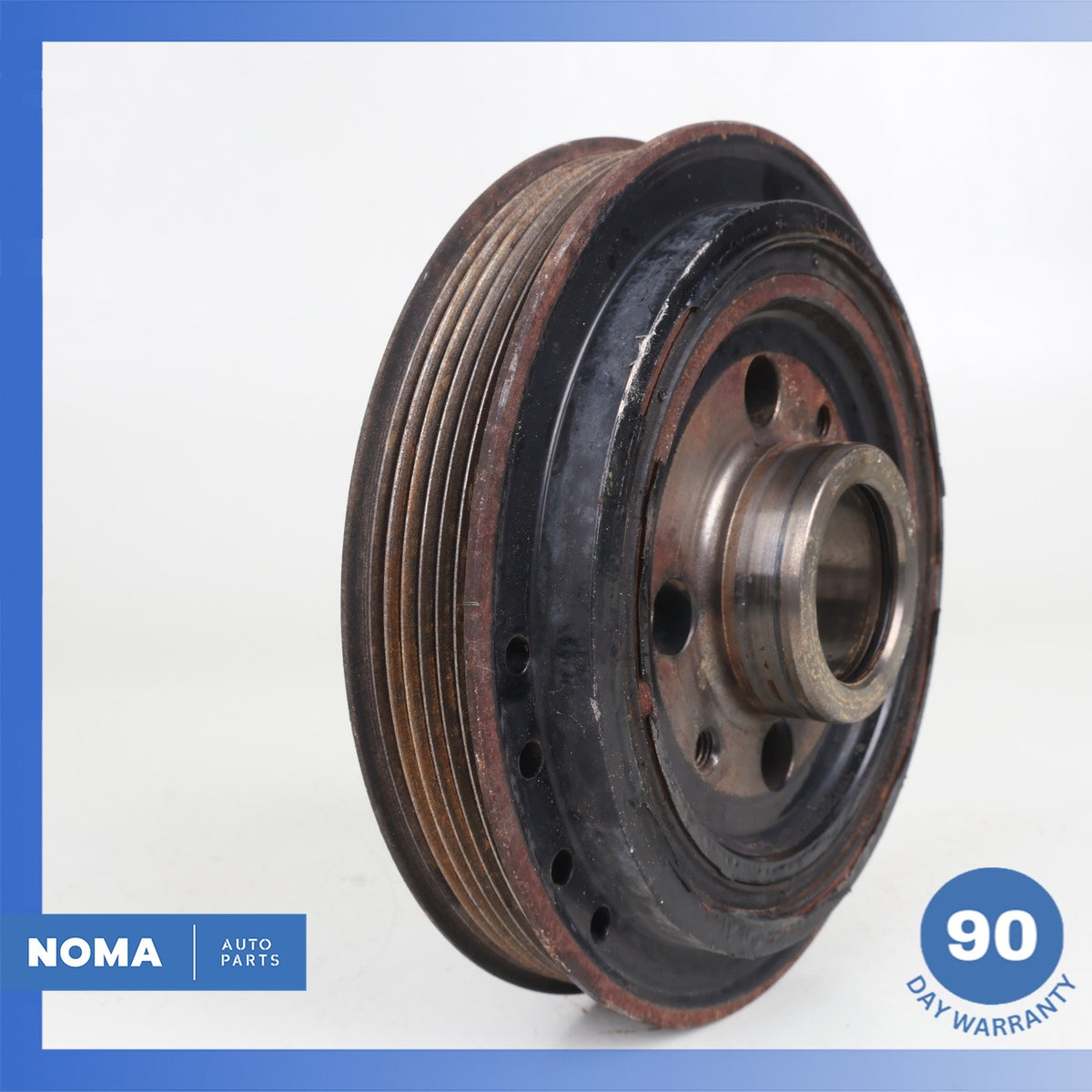 03-10 Jaguar X350 XJ8 4.2L NA Harmonic Balancer Crankshaft Pulley 2W936316DD OEM - photo 5