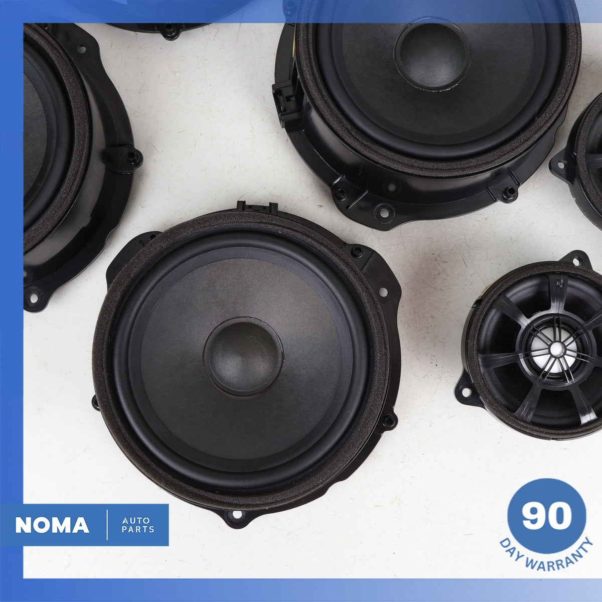 17-21 Jaguar X760 XE Front & Rear Premium Audio 1200W Speaker Set OEM 61k - photo 5