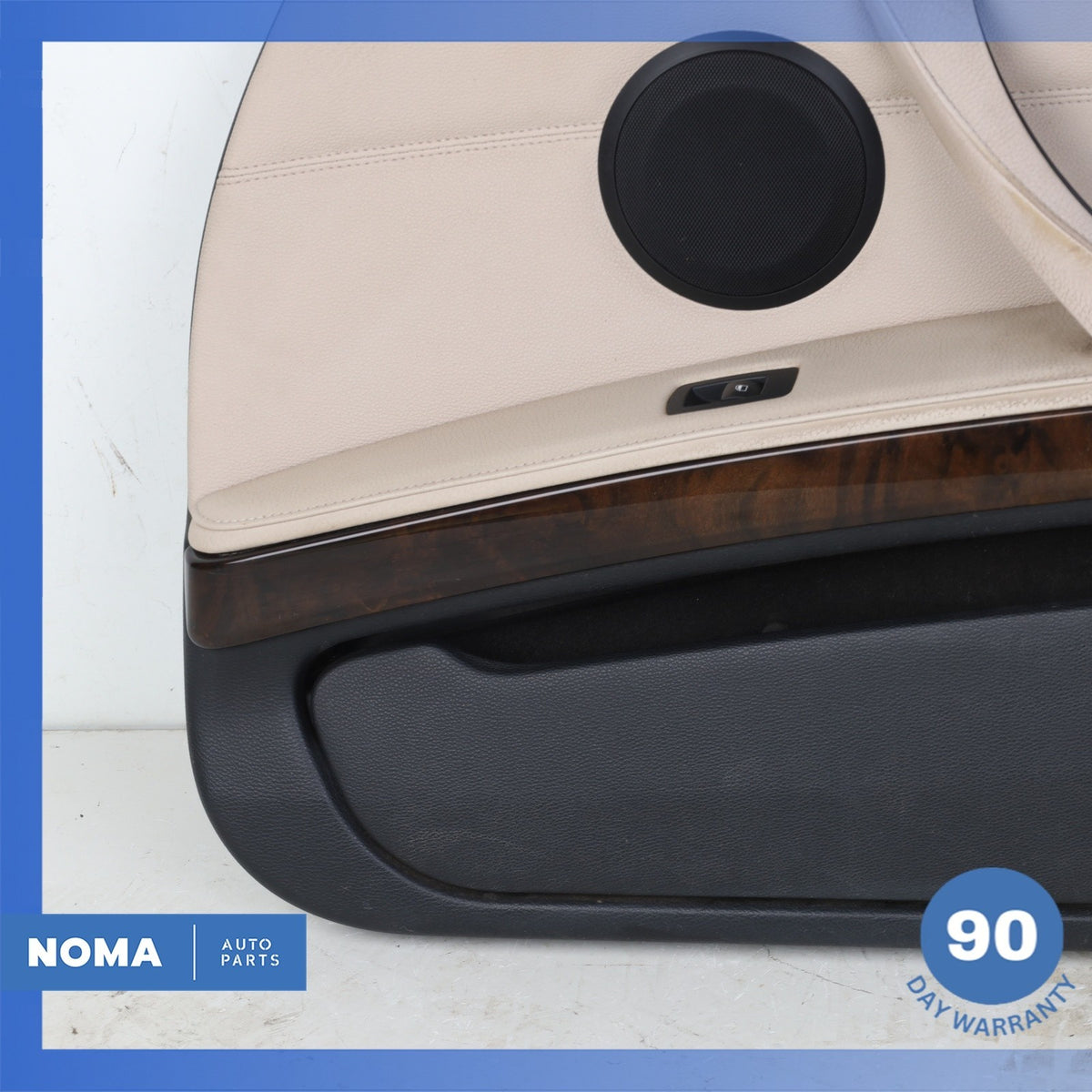 07-13 BMW E93 328i 335i Right Passenger Door Cover Panel Beige/Black OEM - photo 6