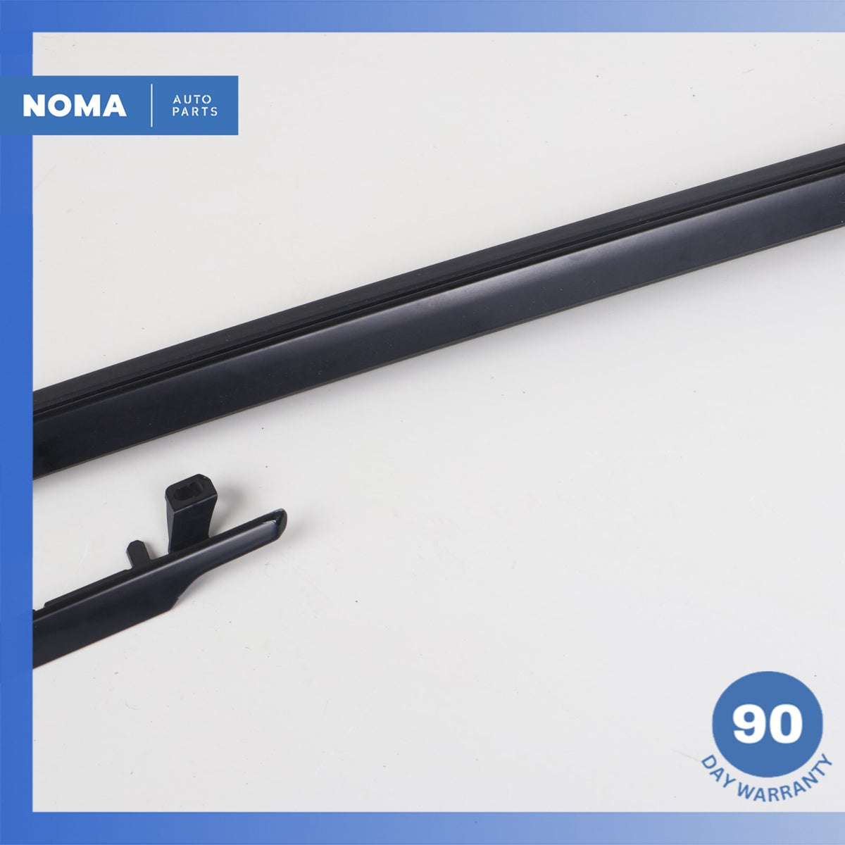 14-24 Jaguar X152 F-Type Convertible Left Door Exterior Window Molding Set OEM - photo 5