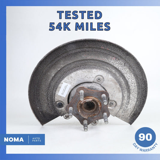 14-20 Jaguar X152 F-Type Rear Left Side Spindle Knuckle Hub w/ Shield OEM 54k - photo 1