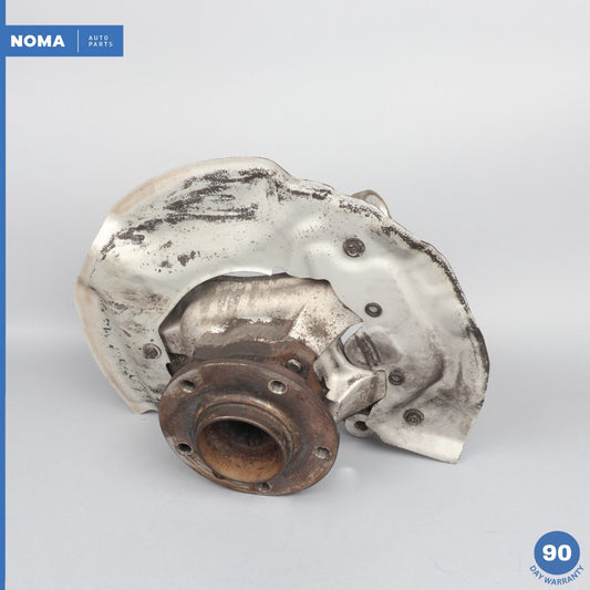 04-10 BMW 650i E64 E63 Front Right Passenger Spindle Hub w/ Carrier & Shield OEM - photo 1