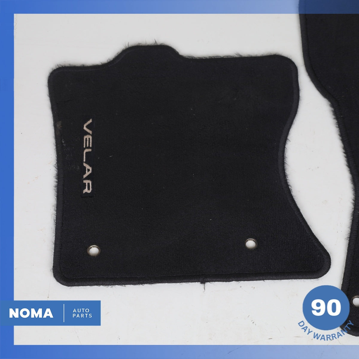 18-21 Range Rover L560 Velar Front & Rear Floor Carpet Mat Set of 4 Black OEM - photo 4