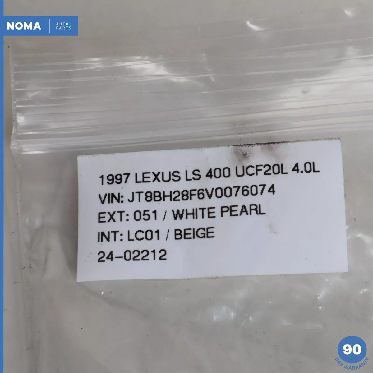 95-00 Lexus UCF20 LS400 Hood Bonnet Lock Latch Actuator w/ Cable 53510-33010 OEM - photo 15